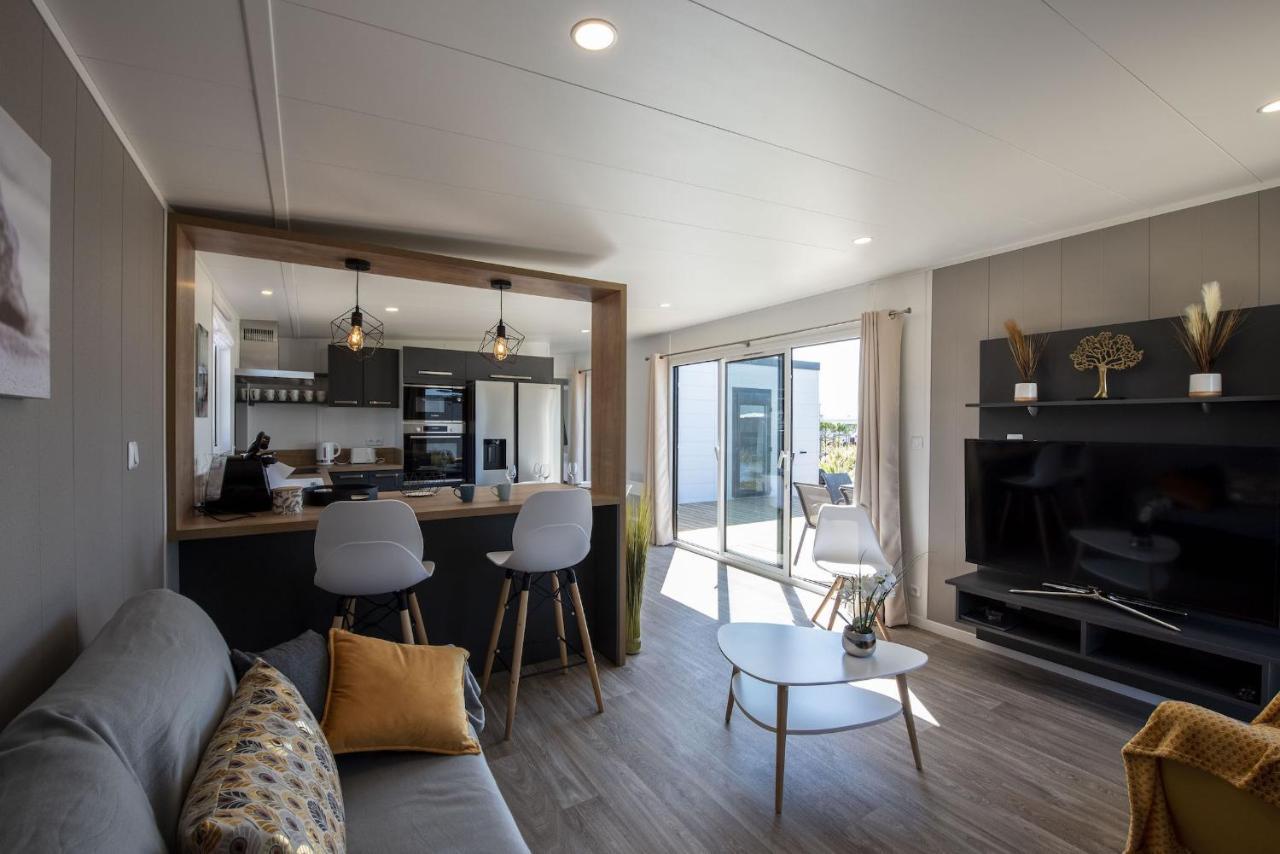 Chalet Pour 6 Dans Un Domaine Avec Piscine Brétignolles-sur-Mer 외부 사진