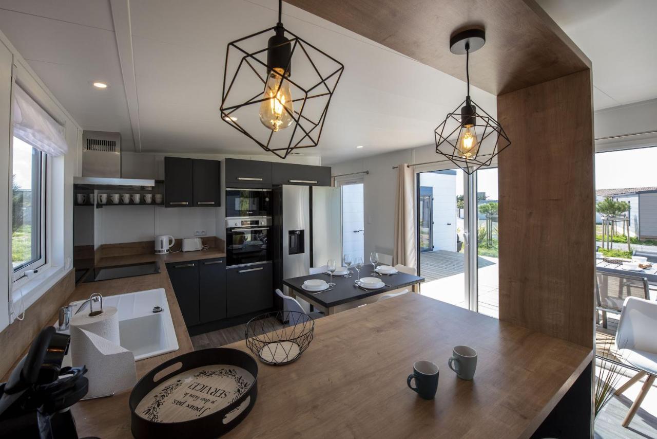 Chalet Pour 6 Dans Un Domaine Avec Piscine Brétignolles-sur-Mer 외부 사진