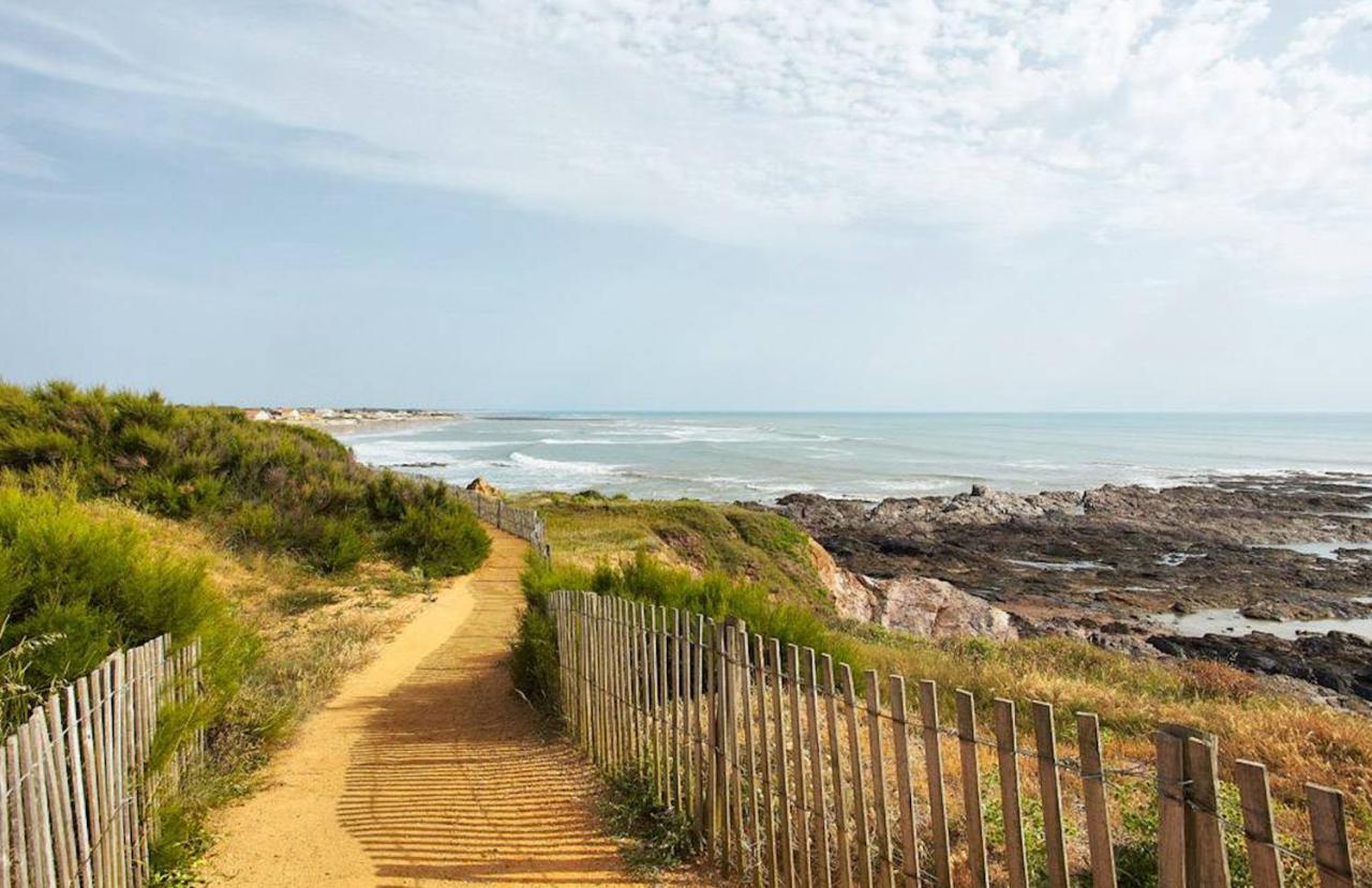 Chalet Pour 6 Dans Un Domaine Avec Piscine Brétignolles-sur-Mer 외부 사진