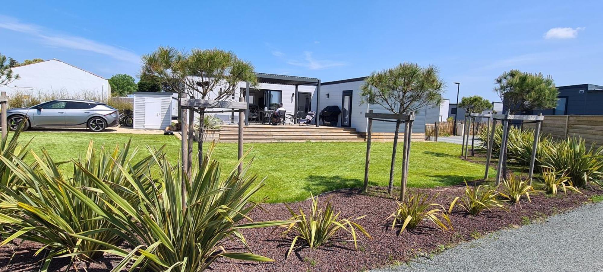 Chalet Pour 6 Dans Un Domaine Avec Piscine Brétignolles-sur-Mer 외부 사진